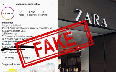 Slováci naleteli na falošné súťaže na Instagrame. Mysleli si, že vyhrajú poukážky do Zary či Pull&Bear Slováci naleteli na falošné súťaže na Instagrame. Mysleli si, že vyhrajú poukážky do Zary či Pull&Bear