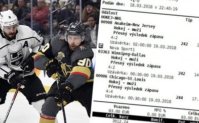 Slovák vďaka tipom na NHL premenil 83 eur na 300-tisíc! Šťastný športový fanúšik so svojou odmenou nemá v našej krajine konkurenciu Slovák vďaka tipom na NHL premenil 83 eur na 300-tisíc! Šťastný športový fanúšik so svojou odmenou nemá v našej krajine konkurenciu