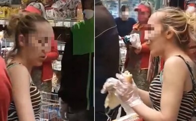Slovenka nakupovala bez rúška: Vy ho máte na p**i, reagovala vulgárne na zákazníkov, ktorí ju napomínali Slovenka nakupovala bez rúška: Vy ho máte na p**i, reagovala vulgárne na zákazníkov, ktorí ju napomínali