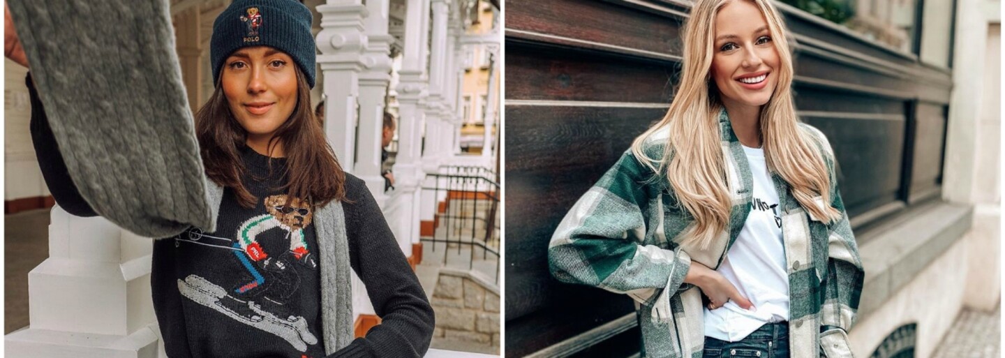Slovenky a Češky kráčajú s módou ruka v ruke. Sleduj 10 najlepších outfitov za uplynulý mesiac