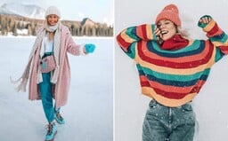 Slovenky a Češky milujú zimu, čoho dôkazom sú ich outfity za uplynulý mesiac