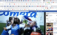 Slovenky nechtiac knockoutovali spoluhráčku, keď dvíhali trofej za víťazstvo na Neymarovom turnaji