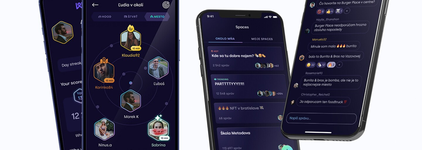 Slovenská aplikácia ti ukáže ľudí v okolí a ich profily na sociálnych sieťach. Ak si hanblivejší, nemala by ti chýbať v mobile