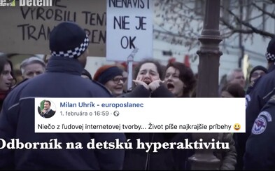 Slovenskí extrémisti zneužili choré deti na politický boj. Bez povolenia použili cudzie video, ktorým útočili na demonštrantov Slovenskí extrémisti zneužili choré deti na politický boj. Bez povolenia použili cudzie video, ktorým útočili na demonštrantov