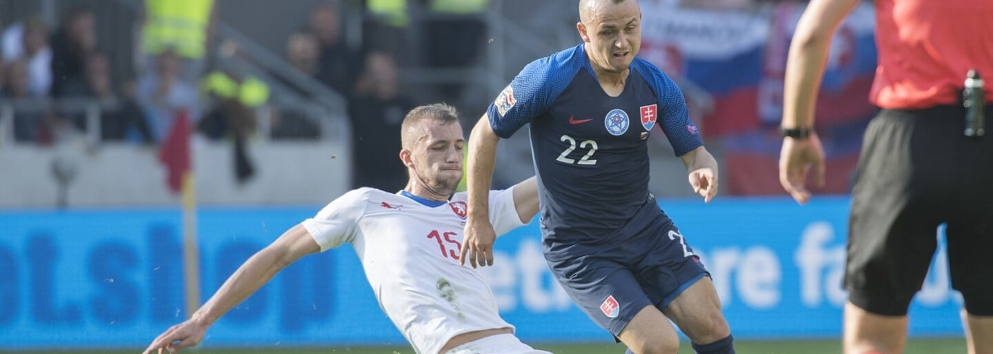 Slovenskí futbalisti prehrali aj druhý zápas v Lige národov, tentoraz s Českou republikou