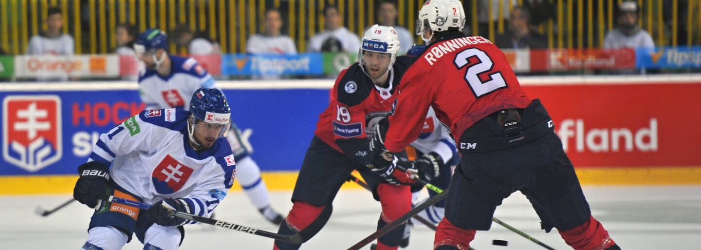 Slovensko prehralo prípravný zápas pred MS, tentoraz proti Nórsku. Prvý gól v debutovom zápase strelil iba 17-ročný Adam Sýkora
