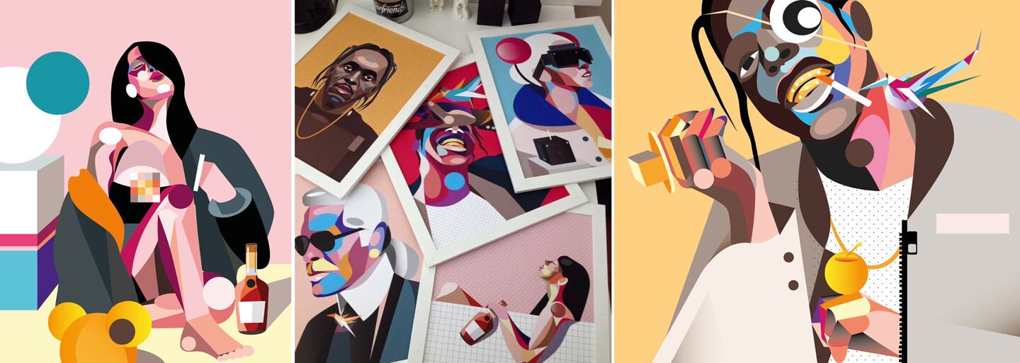Slovenský ilustrátor Marek Mráz a jeho pohled na dnešní popkulturu formou výstavy Detox 2