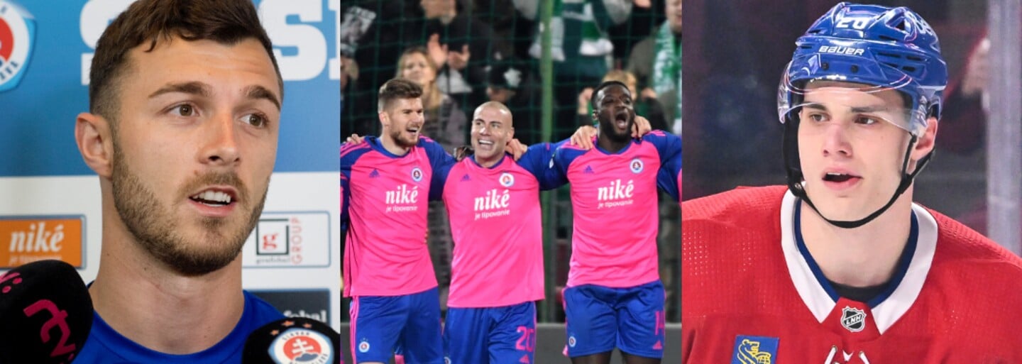 Slovenský týždeň v športe: Slovan v osemfinále EKL, Aleksandar Čavrič chce reprezentovať Slovensko a nezlomný Juraj Slafkovský