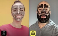 Snapchat po protestech odstranil filtry s maorským tetováním
