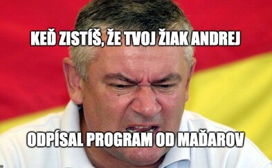 SNS Andreja Danka vraj skopírovala a preložila časť programu maďarskej strany. Ján Slota by sa hneval, reagujú vtipne Slováci SNS Andreja Danka vraj skopírovala a preložila časť programu maďarskej strany. Ján Slota by sa hneval, reagujú vtipne Slováci