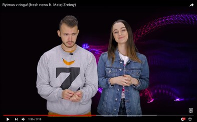 So zhrnutím uplynulého týždňa nám pomohol Matej Zrebný. Nevynechaj novinky zo sveta hudby, športu aj filmu So zhrnutím uplynulého týždňa nám pomohol Matej Zrebný. Nevynechaj novinky zo sveta hudby, športu aj filmu