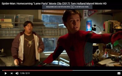 Spider-Man je v ukážke zo sólovky Homecoming stredoškolákom milujúcim párty, ktorý má ale problémy ustrážiť si svoju tajnú identitu Spider-Man je v ukážke zo sólovky Homecoming stredoškolákom milujúcim párty, ktorý má ale problémy ustrážiť si svoju tajnú identitu