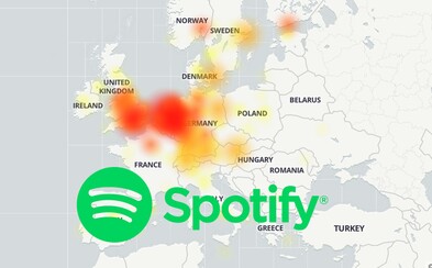 Spotify hlásí obrovský výpadek v Česku i ve většině Evropy Spotify hlásí obrovský výpadek v Česku i ve většině Evropy