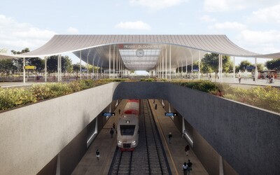 Správa železnic představila podobu terminálu Dlouhá Míle k trati na letiště