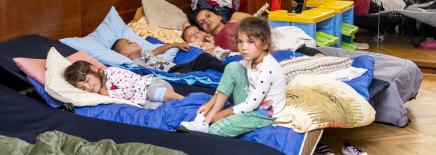 Standardní bydlení má v Česku jen čtvrtina ukrajinských uprchlíků, ukázal průzkum