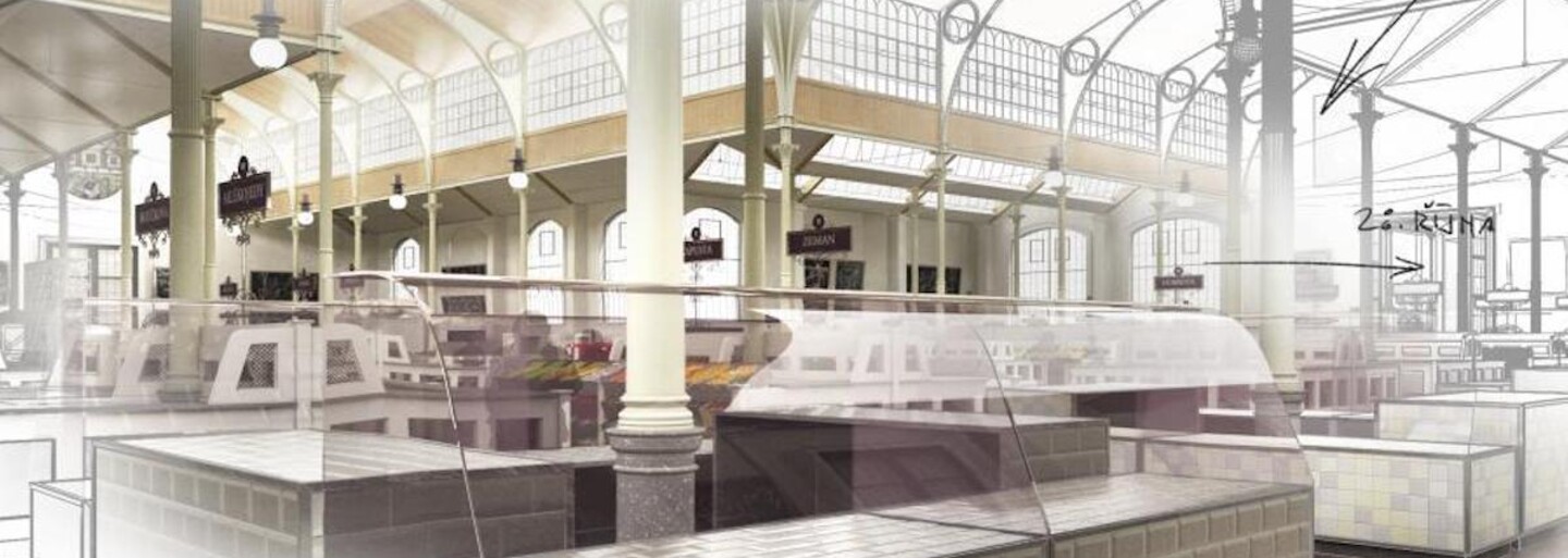 Staroměstské tržnici se vrátí původní podoba. Projde rekonstrukcí a vrátí se sem drobní farmáři
