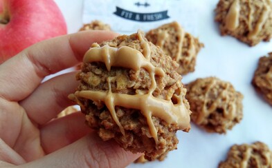 Šťavnaté jablečné sušenky s arašídovým máslem (Recept) Šťavnaté jablečné sušenky s arašídovým máslem (Recept)
