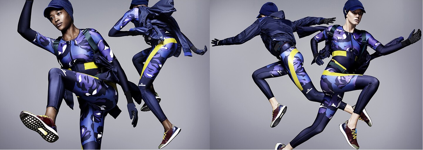 Stella McCartney posouvá hranice sportovního oblečení adidas novou dámskou kolekcí F/W 2015
