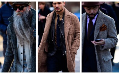 Street Style záběry ve znamení pánské elegance z letošního Pitti Uomo ve Florencii Street Style záběry ve znamení pánské elegance z letošního Pitti Uomo ve Florencii