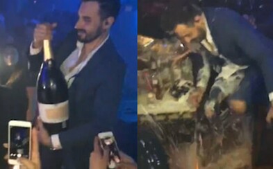 Strúhal frajera so šampanským za 35-tisíc eur, potom mu spadlo a rozbilo sa. Nočný klub na Ibize sa na mužovi dobre zabavil Strúhal frajera so šampanským za 35-tisíc eur, potom mu spadlo a rozbilo sa. Nočný klub na Ibize sa na mužovi dobre zabavil