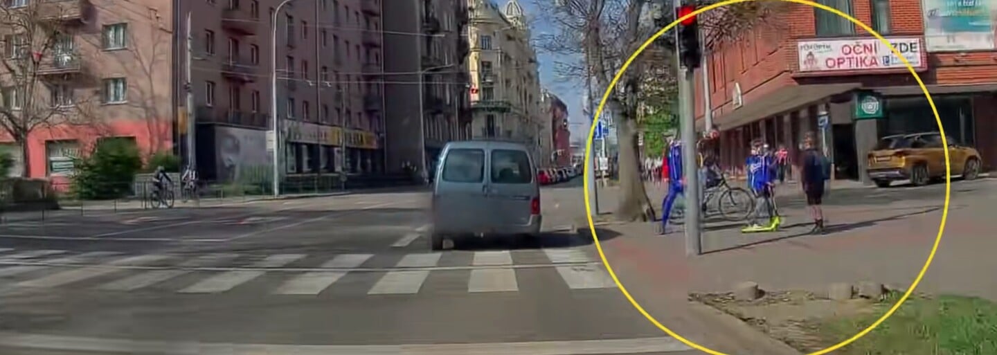 Svědek předvedl s brněnskou policií dokonalou souhru. Dopadli opilého řidiče, který ohrozil trolejbus i děti na přechodu