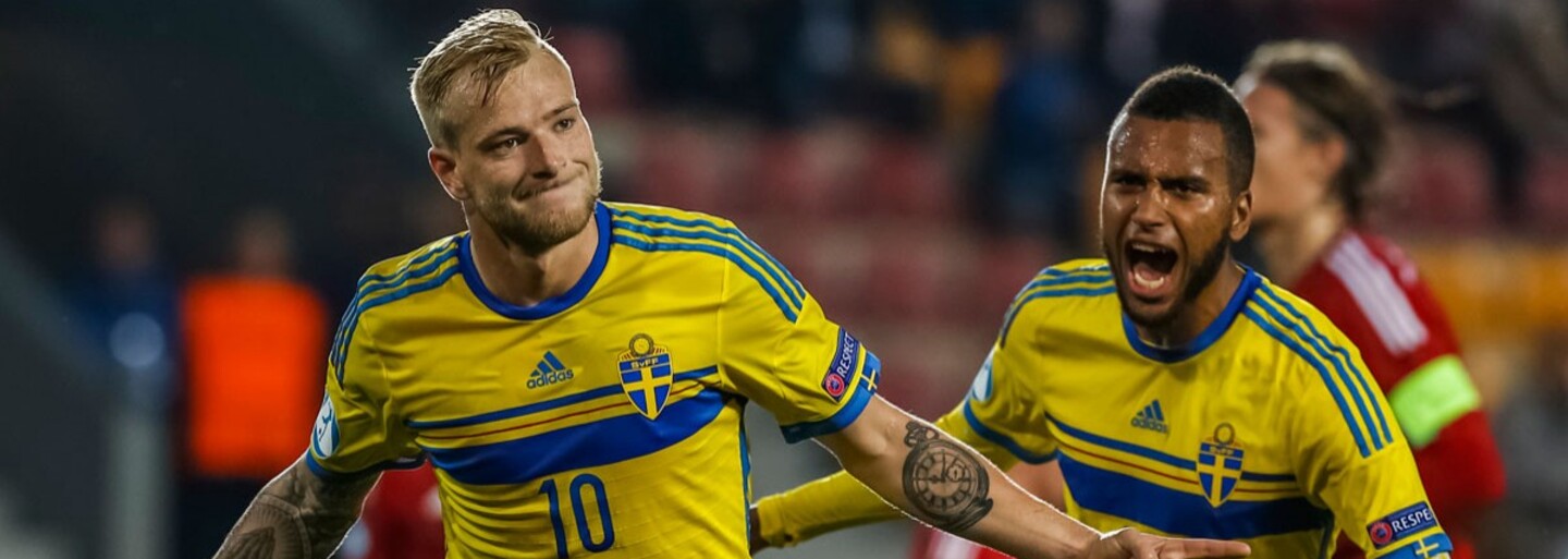 Švédski futbalisti s historickým triumfom, ich 21-ka ovládla futbalovú Európu