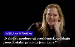 Světlana Witowská: Kauza kolem Wollnera mě mrzí. Česká televize si to nezaslouží (Videorozhovor)