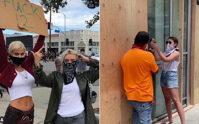 Světoví influenceři využívají násilné demonstrace, aby si zvyšovali sledovanost. Fejkují i fotky před rozbitými výlohami Světoví influenceři využívají násilné demonstrace, aby si zvyšovali sledovanost. Fejkují i fotky před rozbitými výlohami