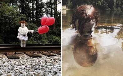 Svého tříletého bratra převlékl za klauna z hororu It. Vznikly z toho znepokojující fotografie Svého tříletého bratra převlékl za klauna z hororu It. Vznikly z toho znepokojující fotografie