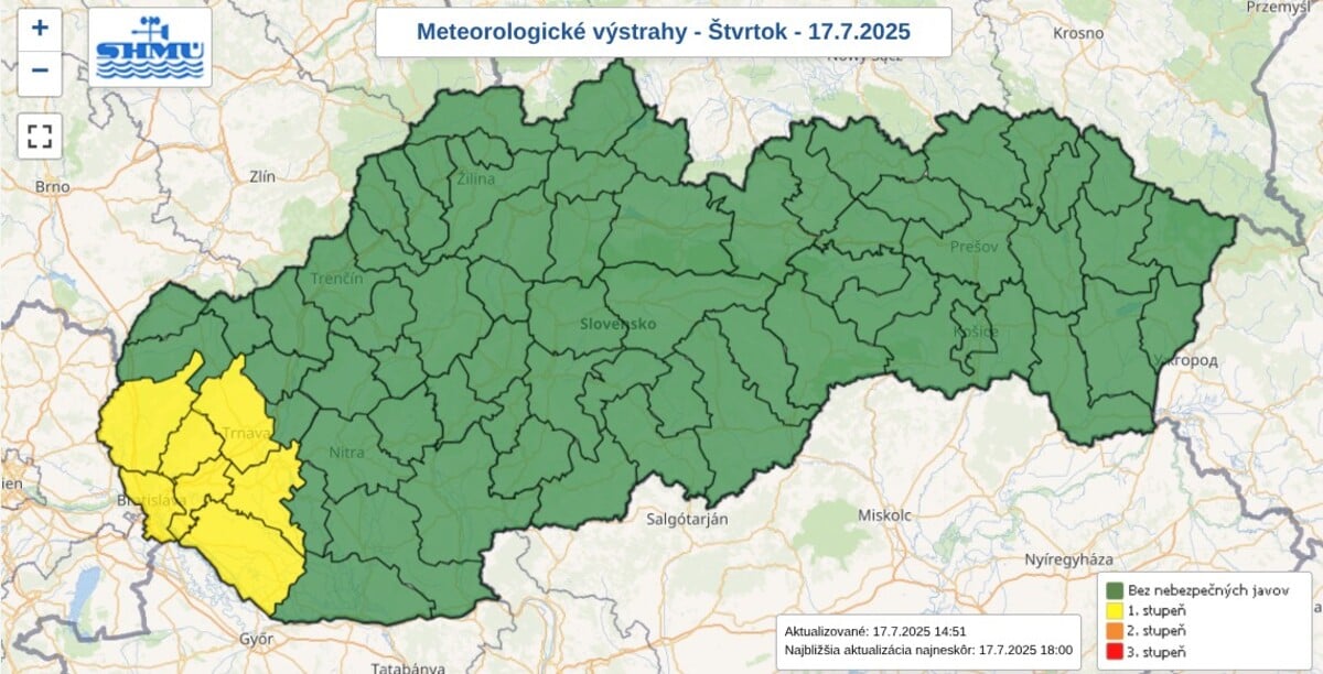 počasie, shmu
