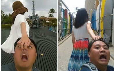 Taiwanskí zaľúbenci vytvorili svoj vlastný, o čosi humornejší projekt Follow Me. Nekonalo sa žiadne romantické držanie na ruku Taiwanskí zaľúbenci vytvorili svoj vlastný, o čosi humornejší projekt Follow Me. Nekonalo sa žiadne romantické držanie na ruku