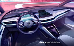Takto bude vypadat kokpit prvního čistě elektrického modelu od Škody