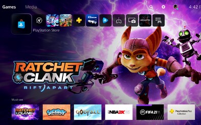 Takto vyzerá menu v PlayStation 5. Bude rýchle, prehľadné a hry spustíš behom pár sekúnd Takto vyzerá menu v PlayStation 5. Bude rýchle, prehľadné a hry spustíš behom pár sekúnd