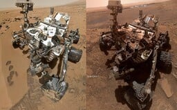 Takto vyzerá po 7 rokoch na Marse robot od NASA. Červená planéta mu nič nedarovala