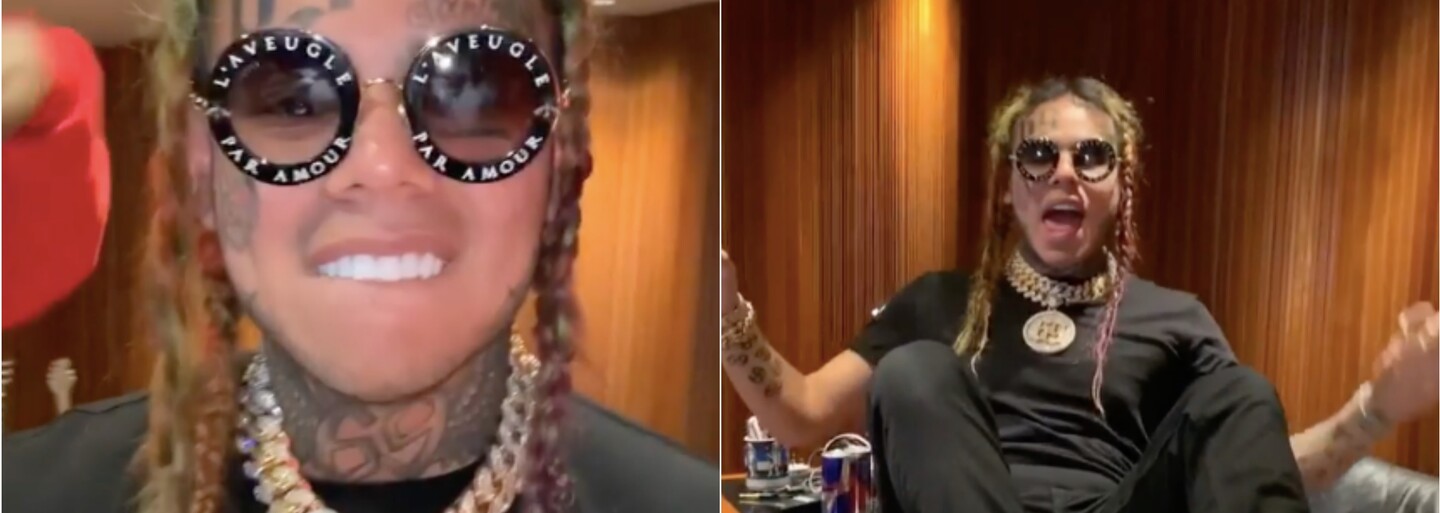 Tekashi 6ix9ine minul 50-tisíc dolárov za 10 minút na oblečenie a šperky. Zverejňuje aj ukážku novej skladby Stoopid