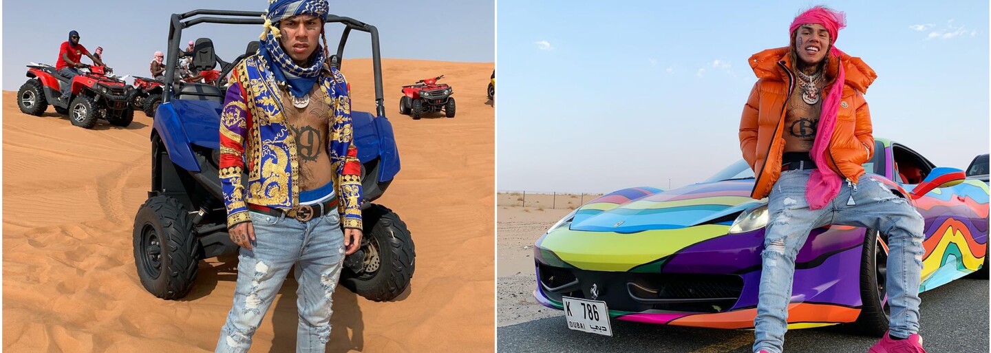 Tekashi 6ix9ine opět dissuje v novince Stoopid se slokou z vězení