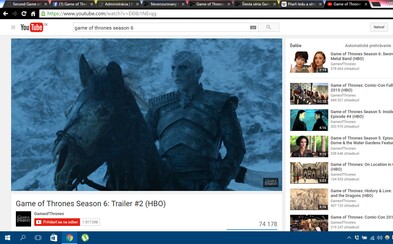 Temnota, bolesť, strach a utrpenie prevládajú v dychberúcom traileri 6. série Game of Thrones Temnota, bolesť, strach a utrpenie prevládajú v dychberúcom traileri 6. série Game of Thrones