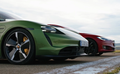 Auta Tesla Model S a Porsche Taycan závodila ve sprintu organizovaném britským magazínem Top Gear Auta Tesla Model S a Porsche Taycan závodila ve sprintu organizovaném britským magazínem Top Gear