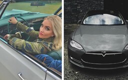 Tesly vraždia mačky, hnevá sa americká herečka. Elona Muska a jeho autá viní zo smrti jej miláčikov
