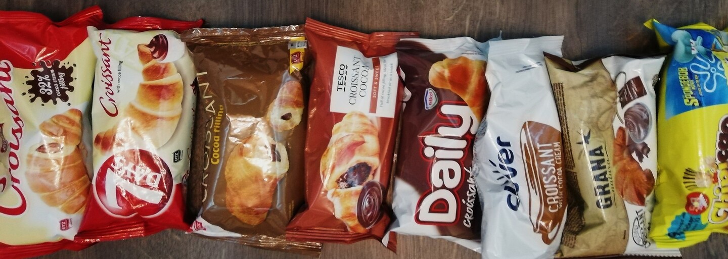 Test croissantov: Ktorý balený croissant z obchodu chutí najlepšie?