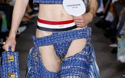 The Most Bizarre Moment From Fashion Week. Thom Browne Introduced Pants Highlighting Model's Penis.
