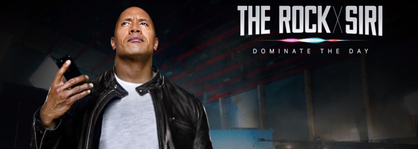 The Rock a Apple vytvořili „nejvíce sexy a nejzábavnější“ spot na světě. Díky Siri dokážeš zvládnout i ten nejnáročnější den