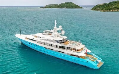 The Russian Oligarch's Confiscated Yacht Is Up For Auction. On-Board, You Can Find Wellness, Heliport, And A 3D Cinema. 