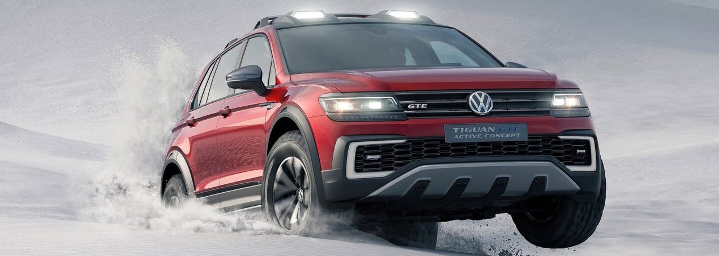 Tiguan GTE Active: Volkswagen s dvojicou elektromotorov do drsných podmienok