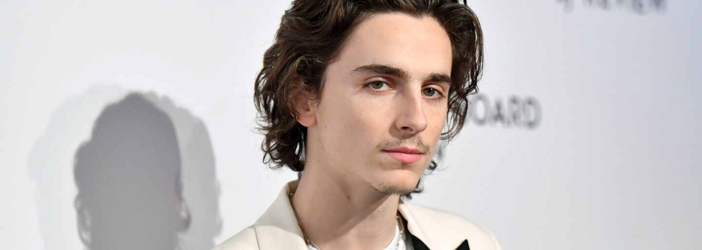 Timothée Chalamet je prvním mužem na titulce britského Vogue za 106 let jeho existence