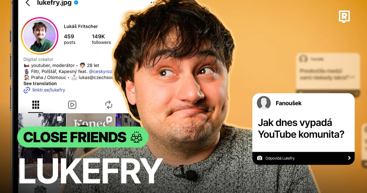 Lukefry: „Youtubeři v Česku se už nepropojují. Některé spolupráce bych už dnes nevzal“