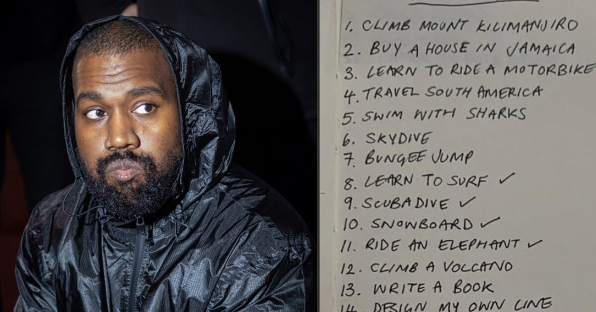 Procestovat Rusko nebo tancovat u tyče: Co všechno má údajně na svém bucket listu rapper Kanye?