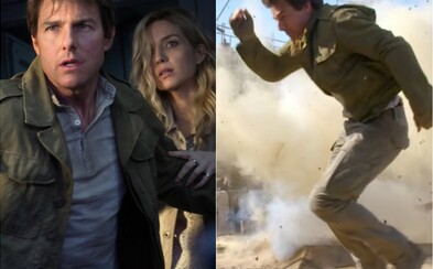 Tom Cruise ukazuje své kaskadérské schopnosti ve videu z natáčení Mumie, kde probíhá mezi výbuchy a proskakuje jedoucím autobusem Tom Cruise ukazuje své kaskadérské schopnosti ve videu z natáčení Mumie, kde probíhá mezi výbuchy a proskakuje jedoucím autobusem