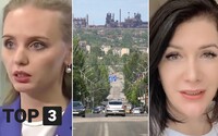 TOP 3 v piatok: Putinova dcéra obhajuje svojho otca, Cigániková vysmiala Blahu a Rusi chcú Mariupol premeniť na letovisko