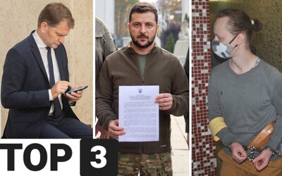 TOP 3 v piatok: Ruská „anexia“ a ukrajinská prihláška do NATO, Čaputová dala milosť Robovi Džunkovi, Matovič pokračuje v útokoch 